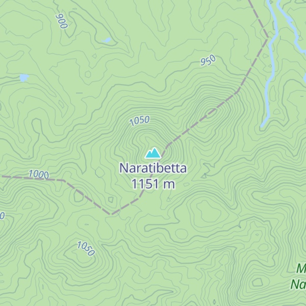 Map of Naratibetta