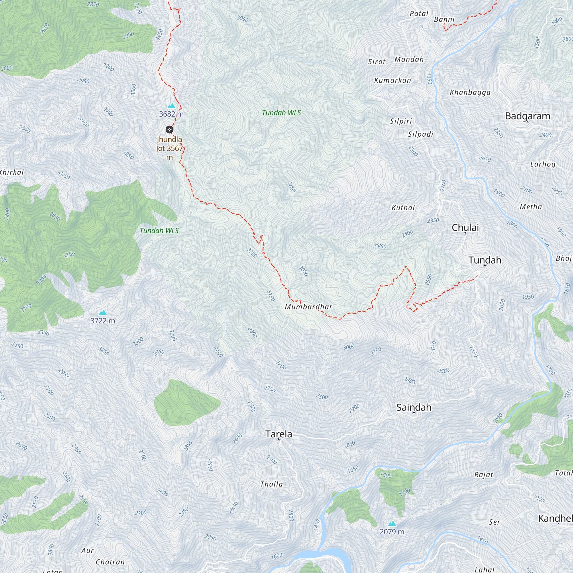 Forest Shelter map