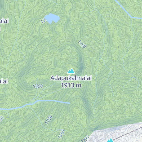 Map of Adapukalmalai