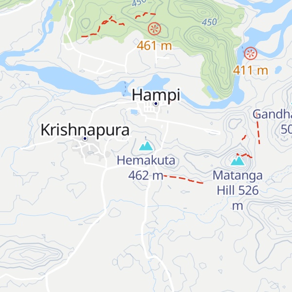 Map of Hemakuta