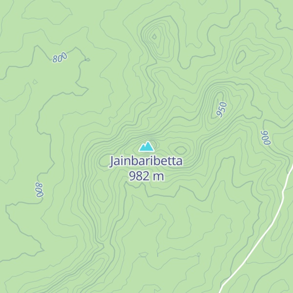 Map of Jainbaribetta