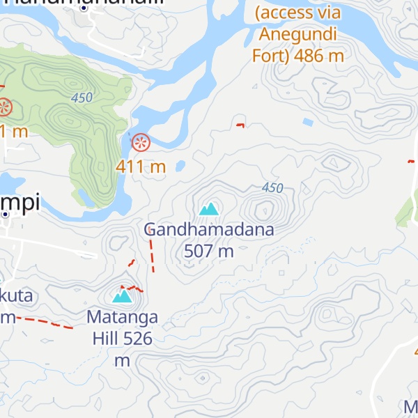 Map of Gandhamadana