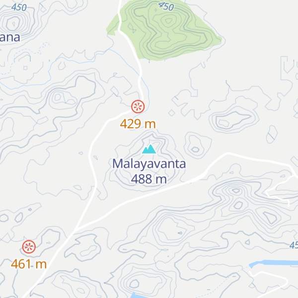 Map of Malayavanta