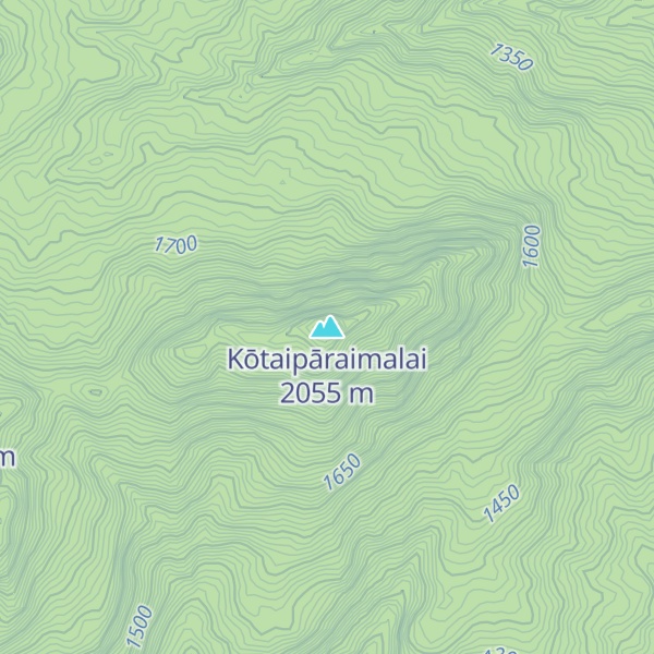 Map of Kōtaipāraimalai