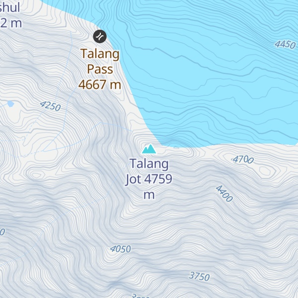 Map of Talang Jot