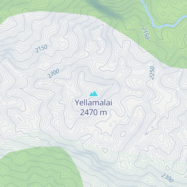 Map of Yellamalai