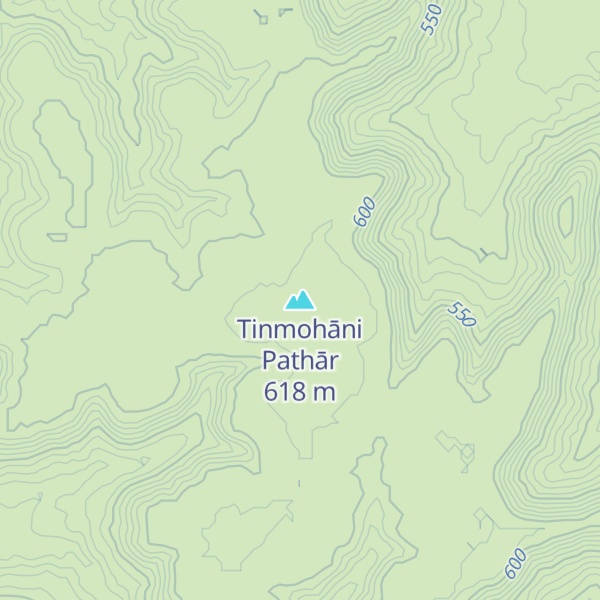 Map of Tinmohāni Pathār