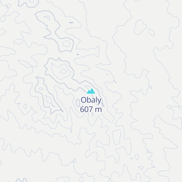Map of Obaly