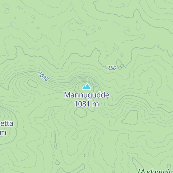 Map of Mannugudde