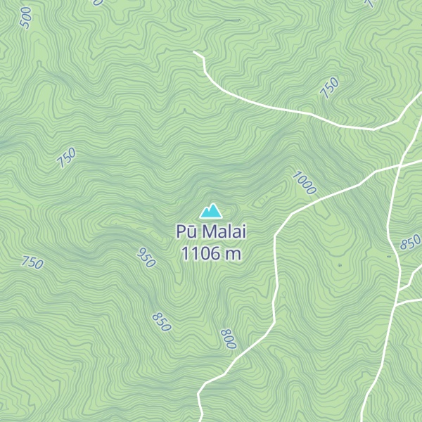 Map of Pū Malai