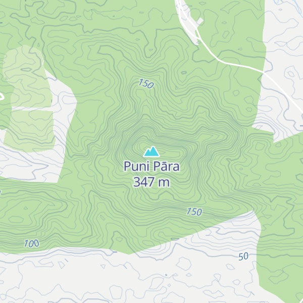 Map of Puni Pāra
