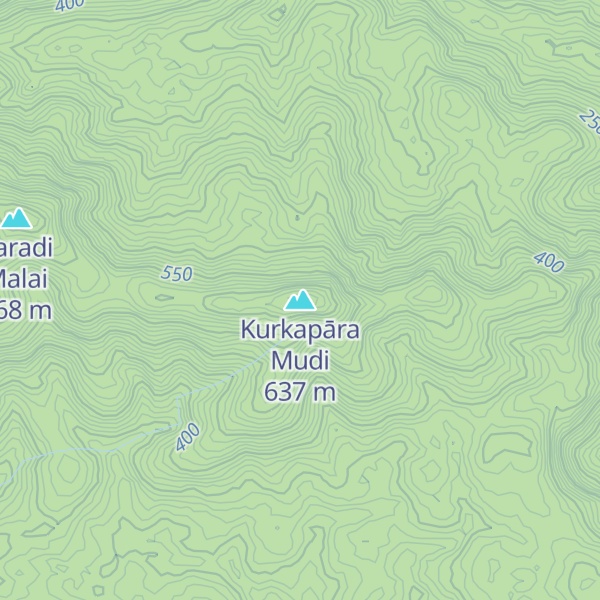 Map of Kurkapāra Mudi