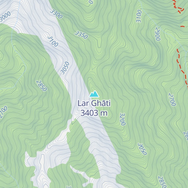 Map of Lar Ghāti