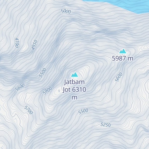 Map of Jatbam Jot