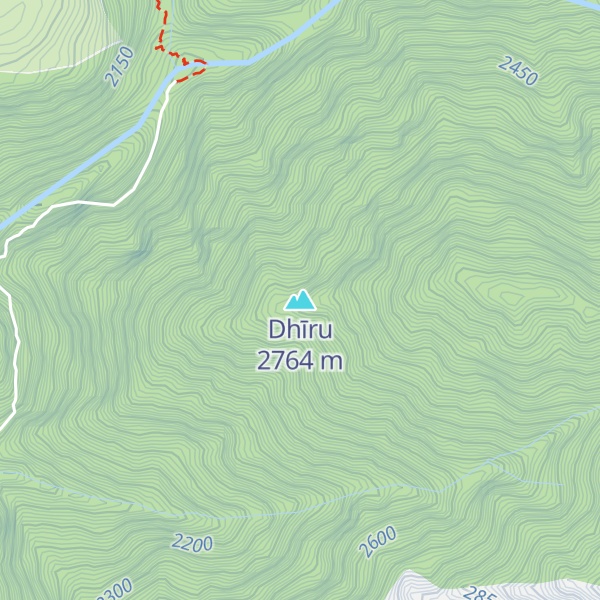 Map of Dhīru