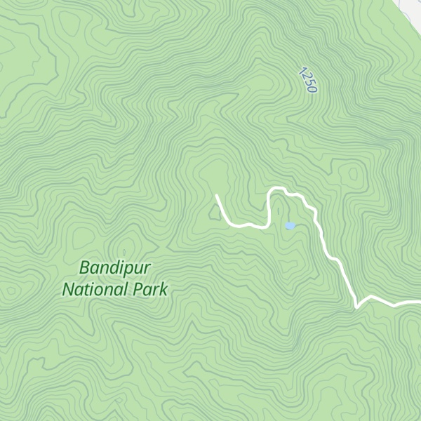 Map of Gōpālswāmibetta
