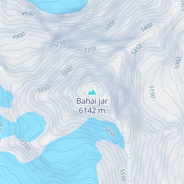 Map of Bahai jar