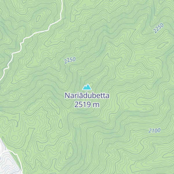 Map of Nariādubetta