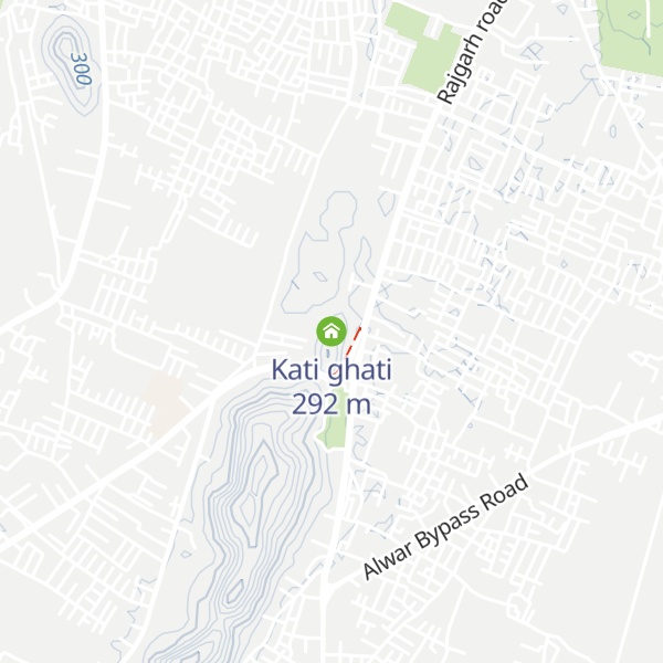 Map of Kati ghati
