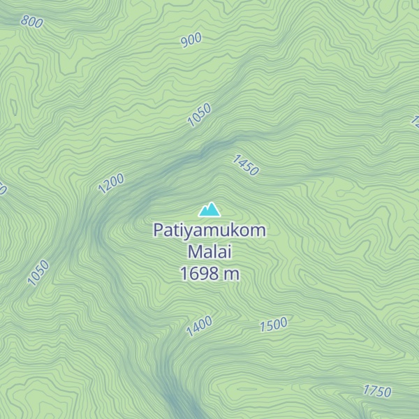 Map of Patiyamukom Malai