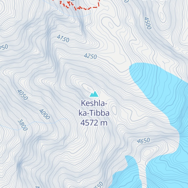 Map of Keshla-ka-Tibba