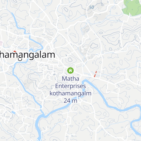 Map of Matha Enterprises kothamangalm