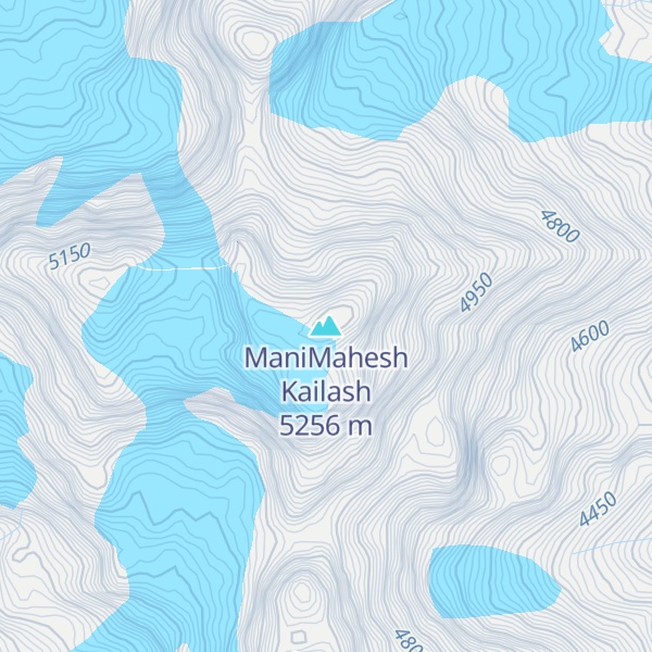Map of ManiMahesh Kailash
