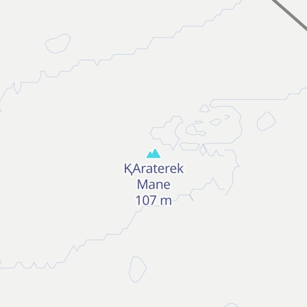 Map of ҚAraterek Mane