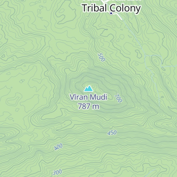 Map of Vīran Mudi