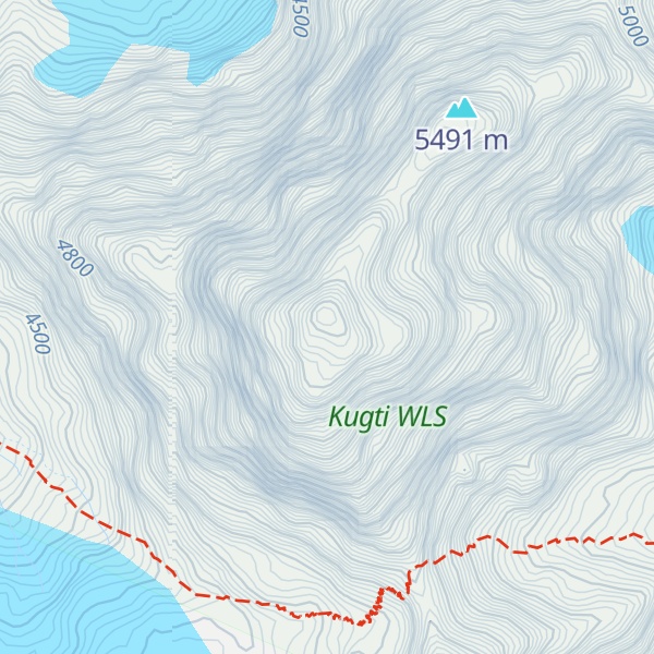 Map of Mani Mahesh Kailash