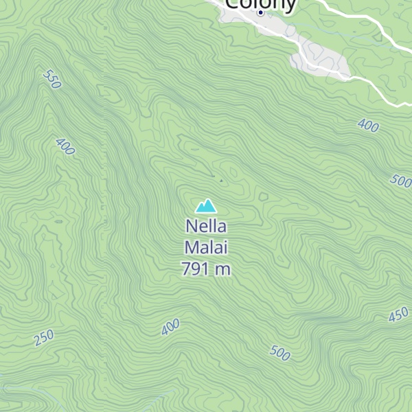 Map of Nella Malai