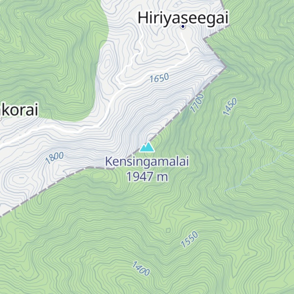 Map of Kensingamalai