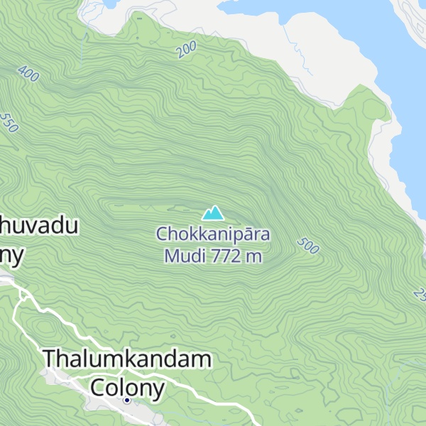Map of Chokkanipāra Mudi
