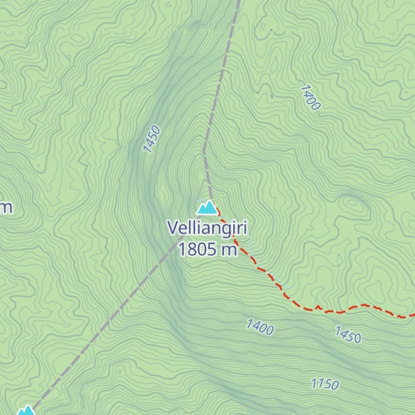 Map of Velliangiri