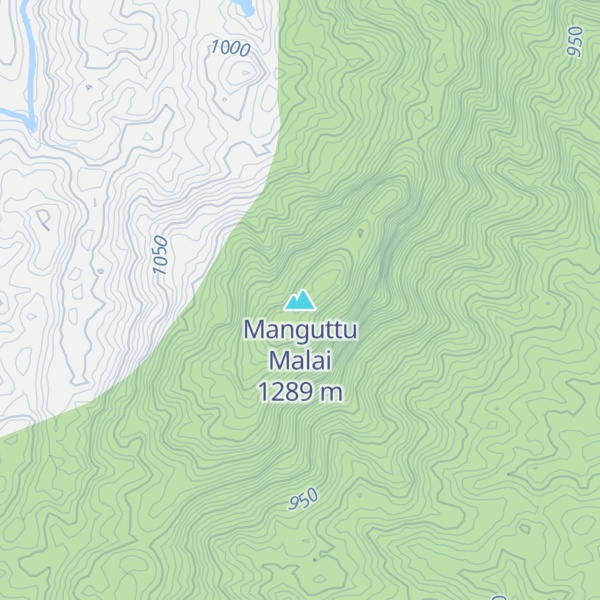 Map of Manguttu Malai