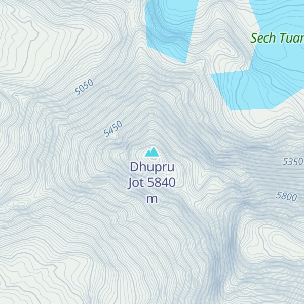 Map of Dhupru Jot