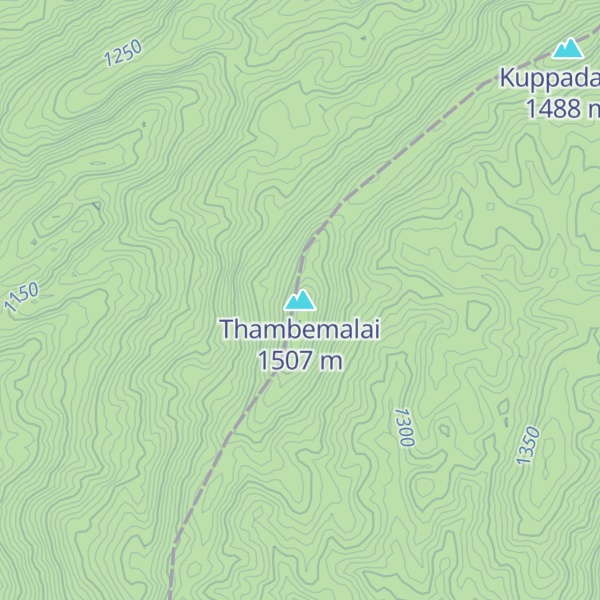 Map of Thambemalai