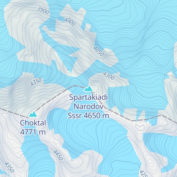 Map of Spartakiadi Narodov Sssr