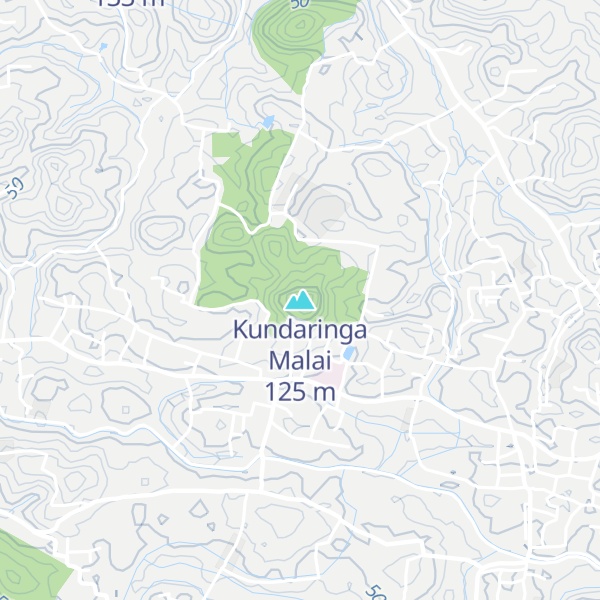 Map of Kundaringa Malai
