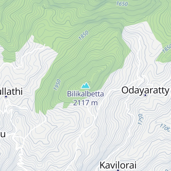 Map of Bilikalbetta
