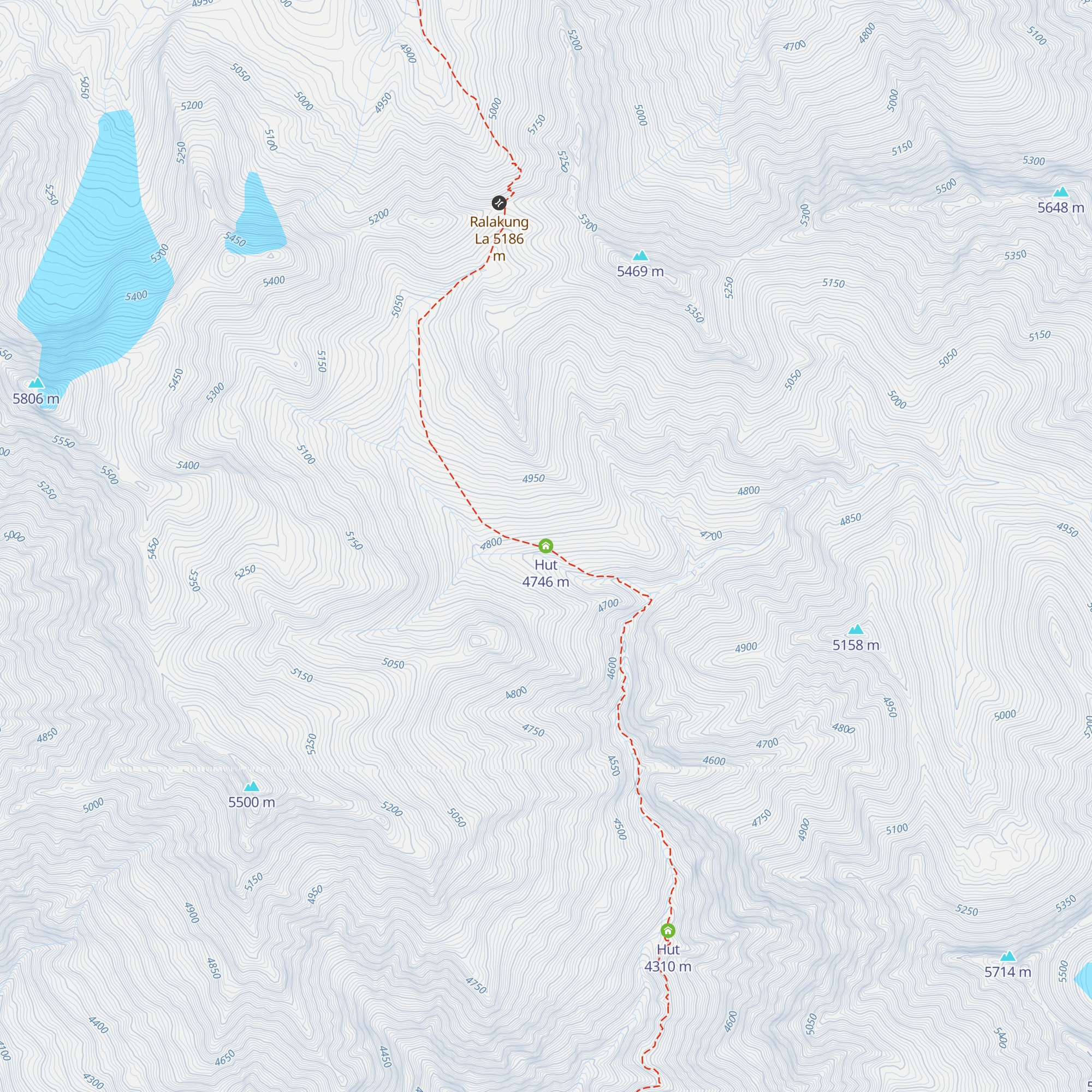 Hut map