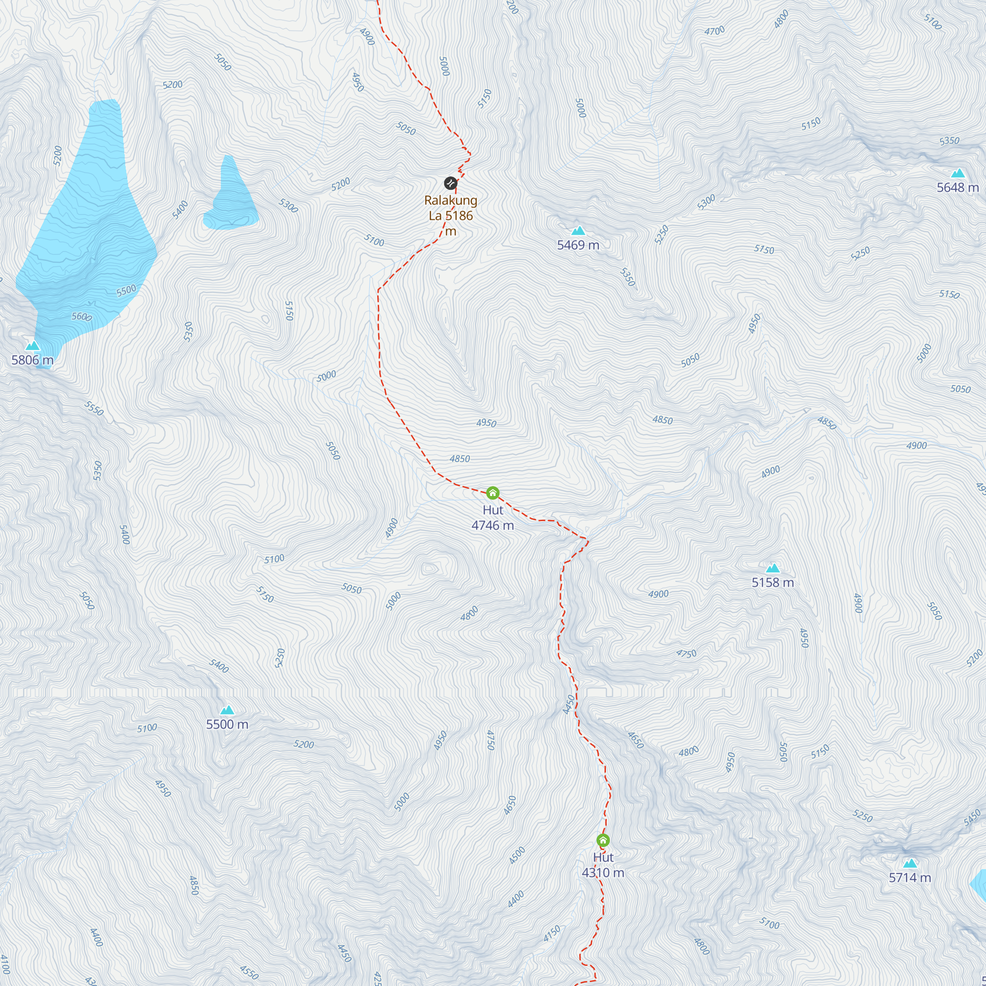 Hut map