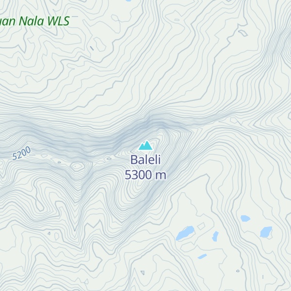 Map of Baleli