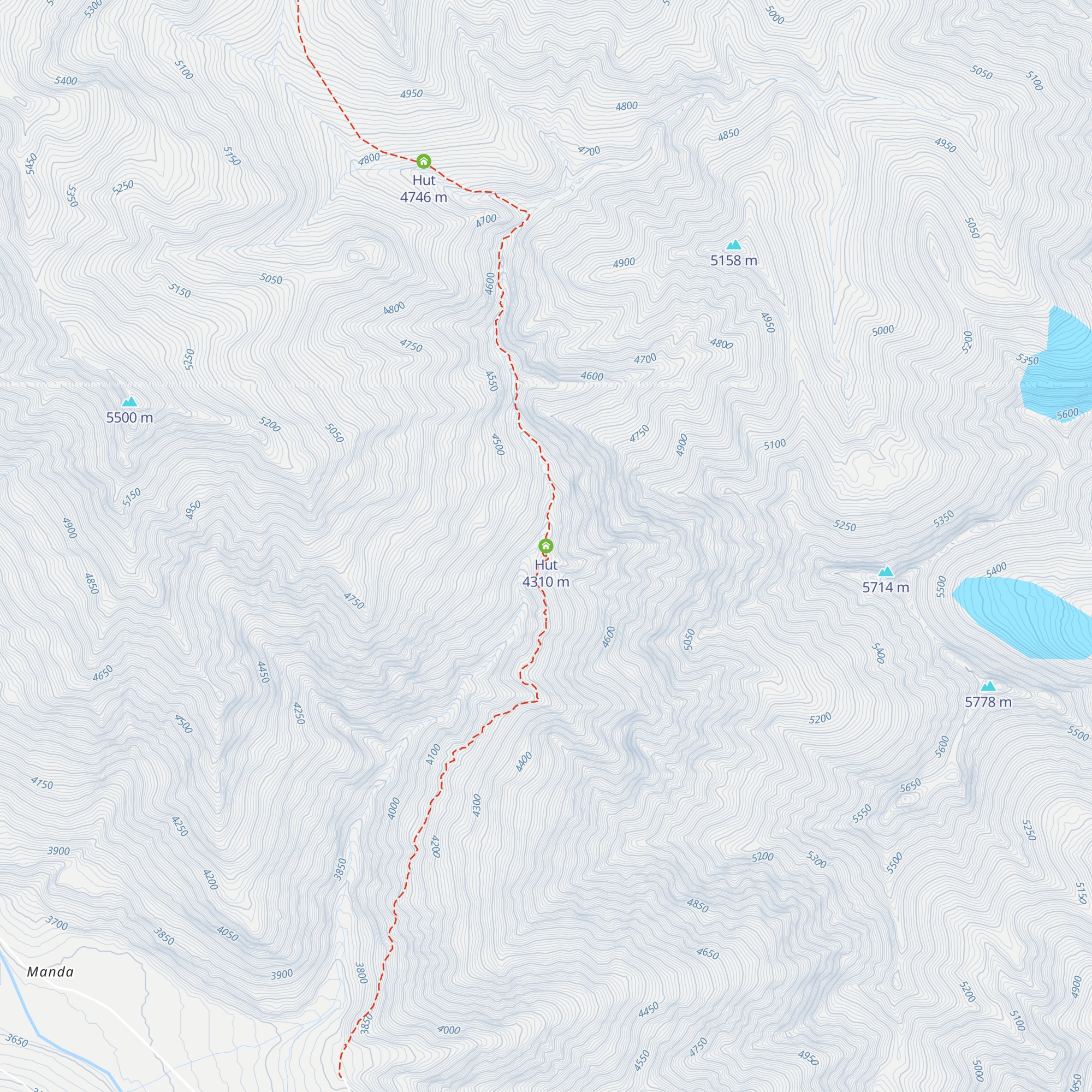 Hut map