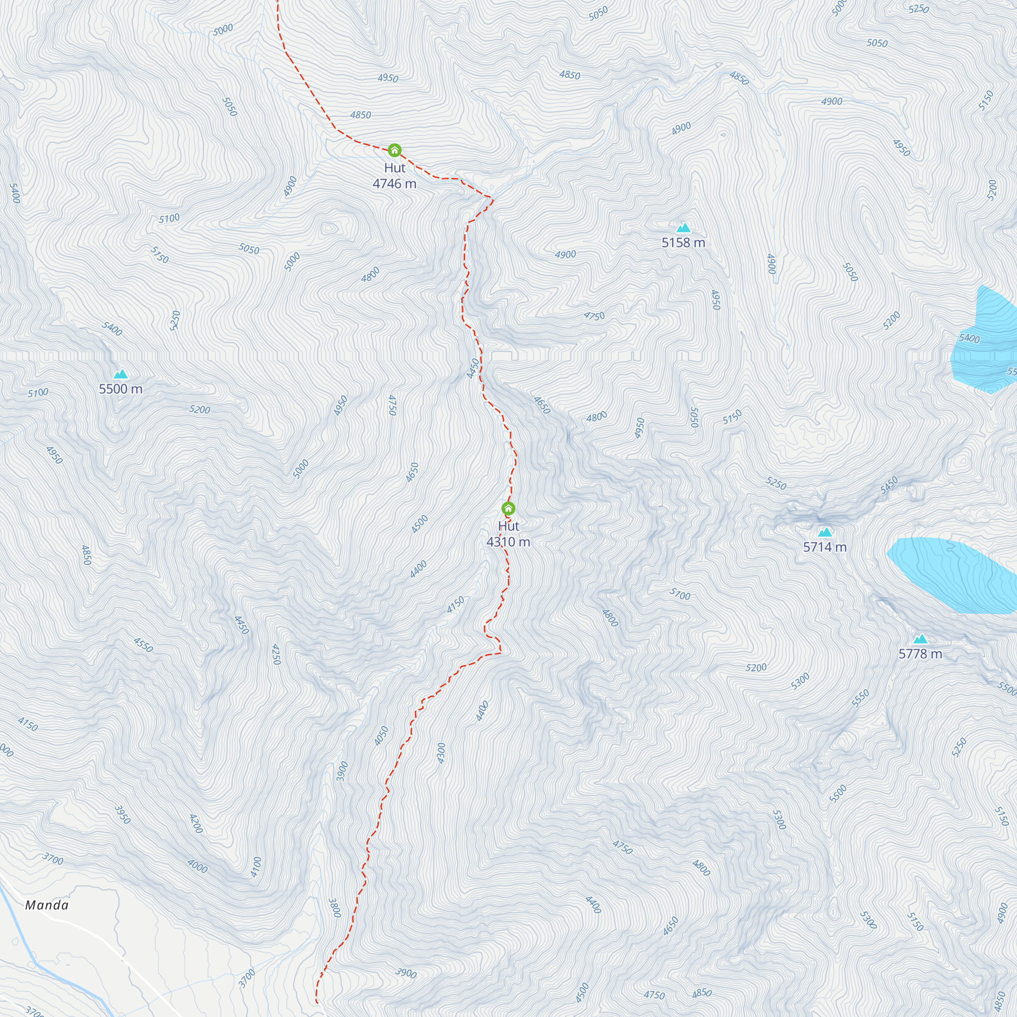 Hut map