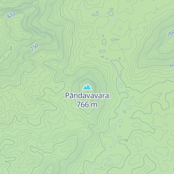Map of Pāndavavara