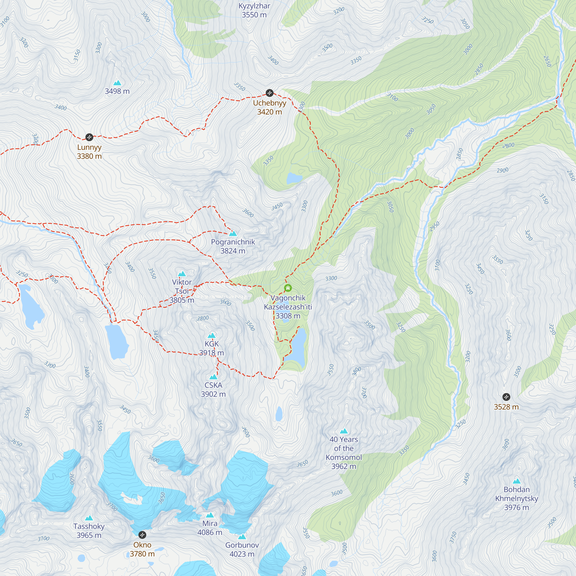 Vagonchik Kazselezash'iti map
