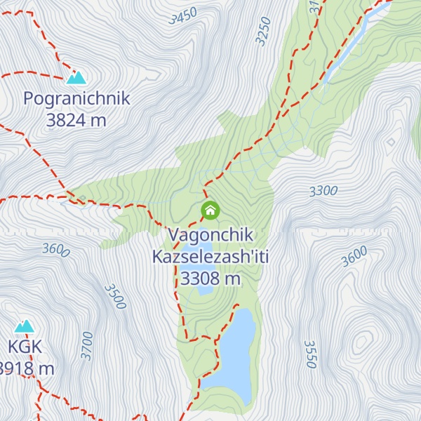 Map of Vagonchik Kazselezash'iti