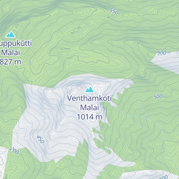 Map of Venthamkoti Malai