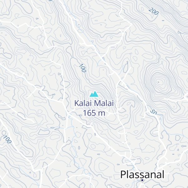 Map of Kalai Malai